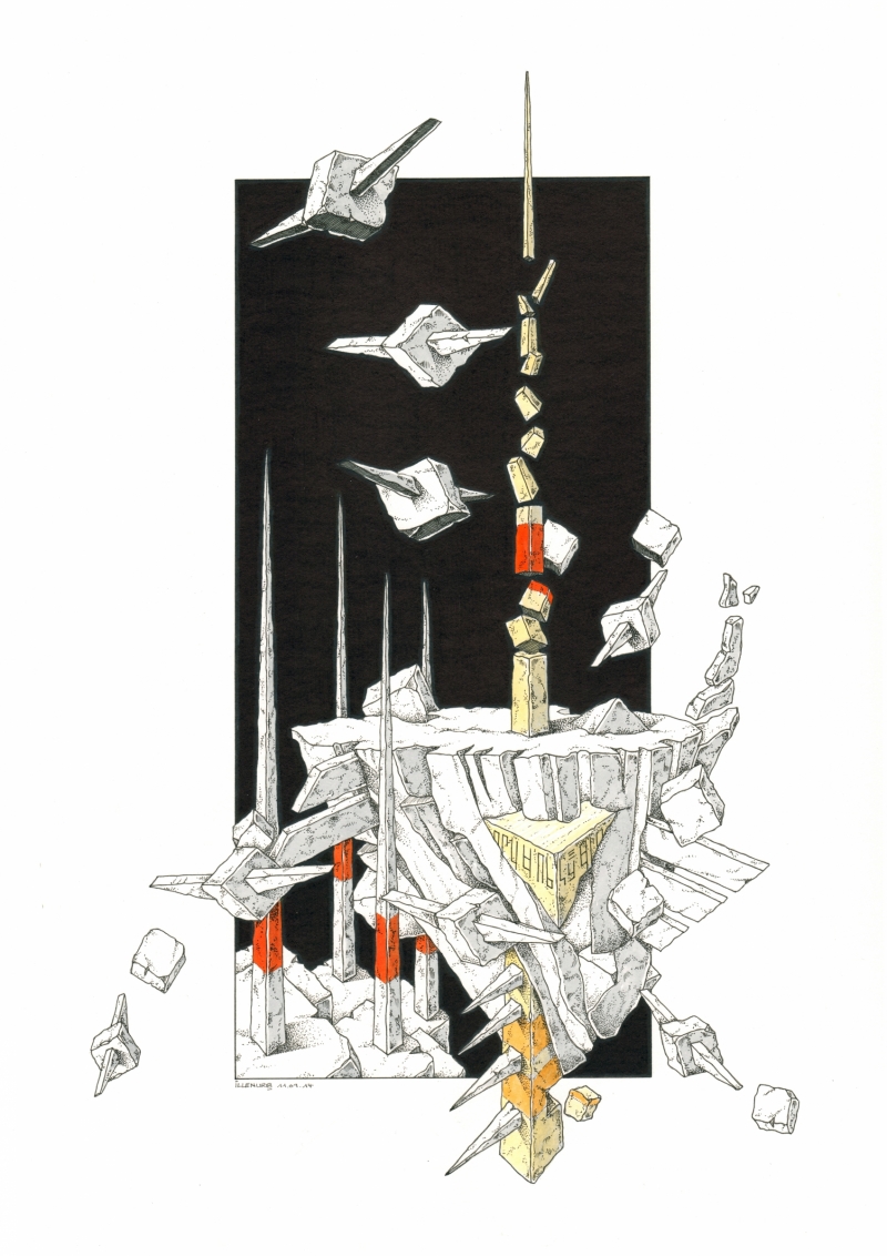 Structure déstructurée #64 par illenurb