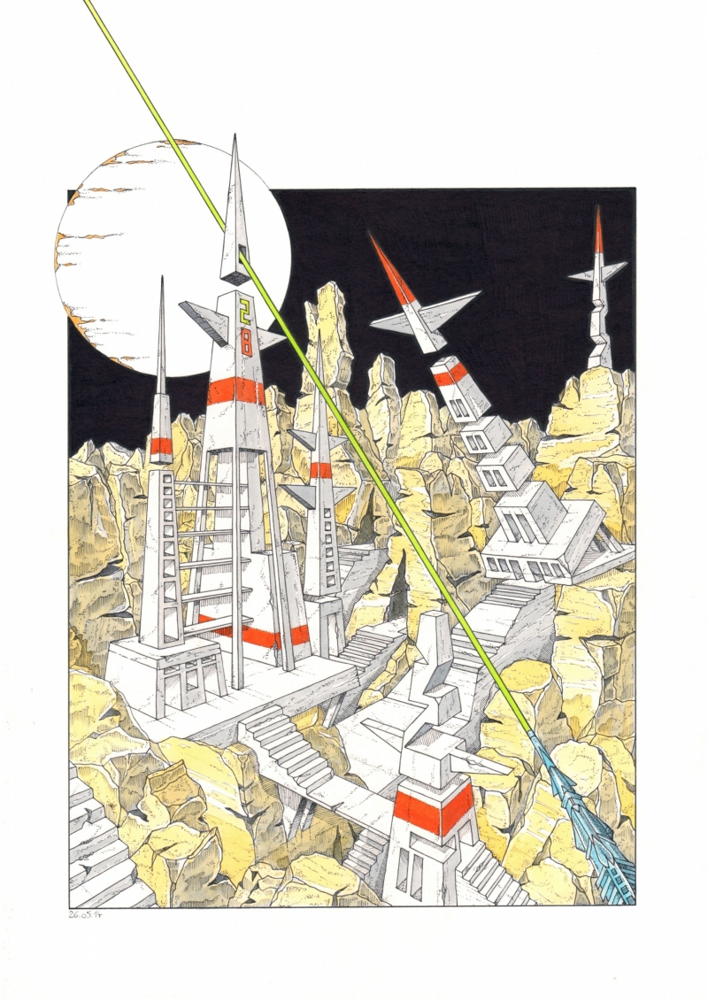 A l'intérieur de l'univers hybride #28 par illenurb